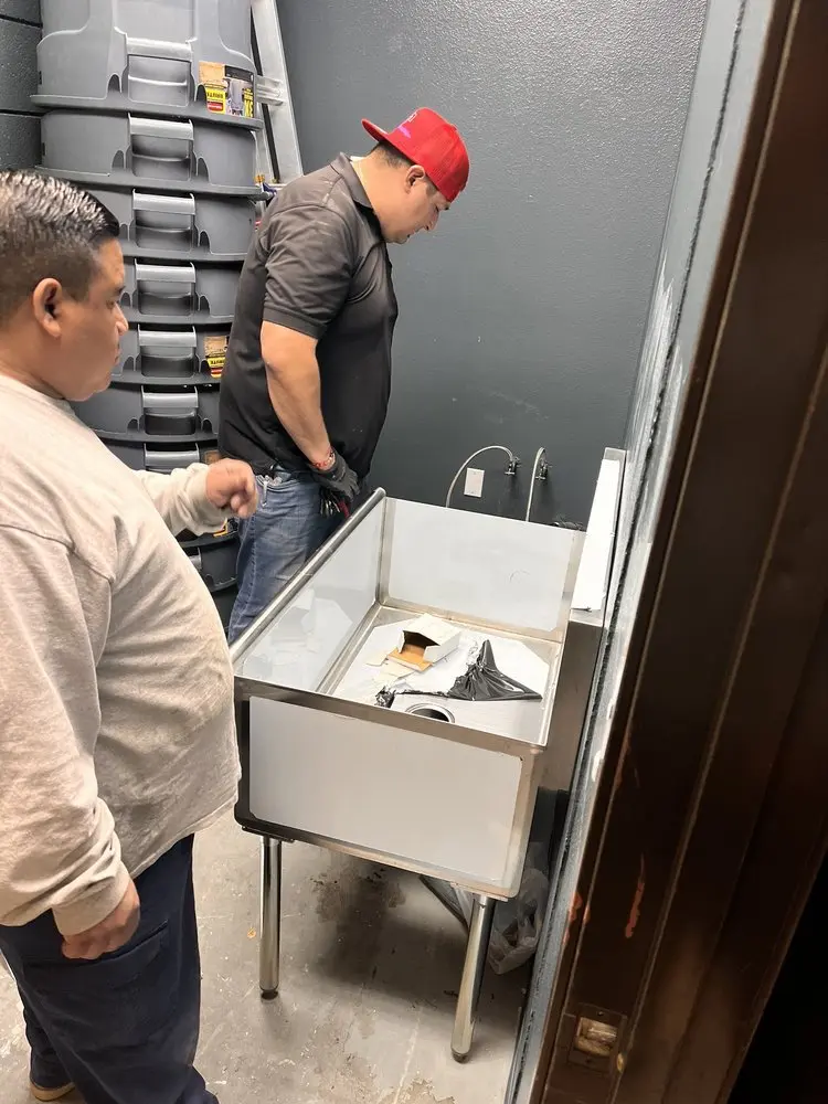 Commercial plumbing and sink installation in Niwot